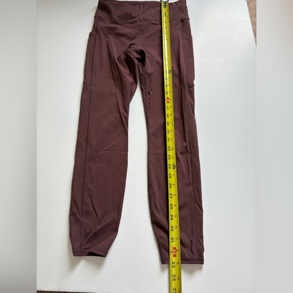 Vuori Stride Leggings Size Small Brown - Picture 8 of 11